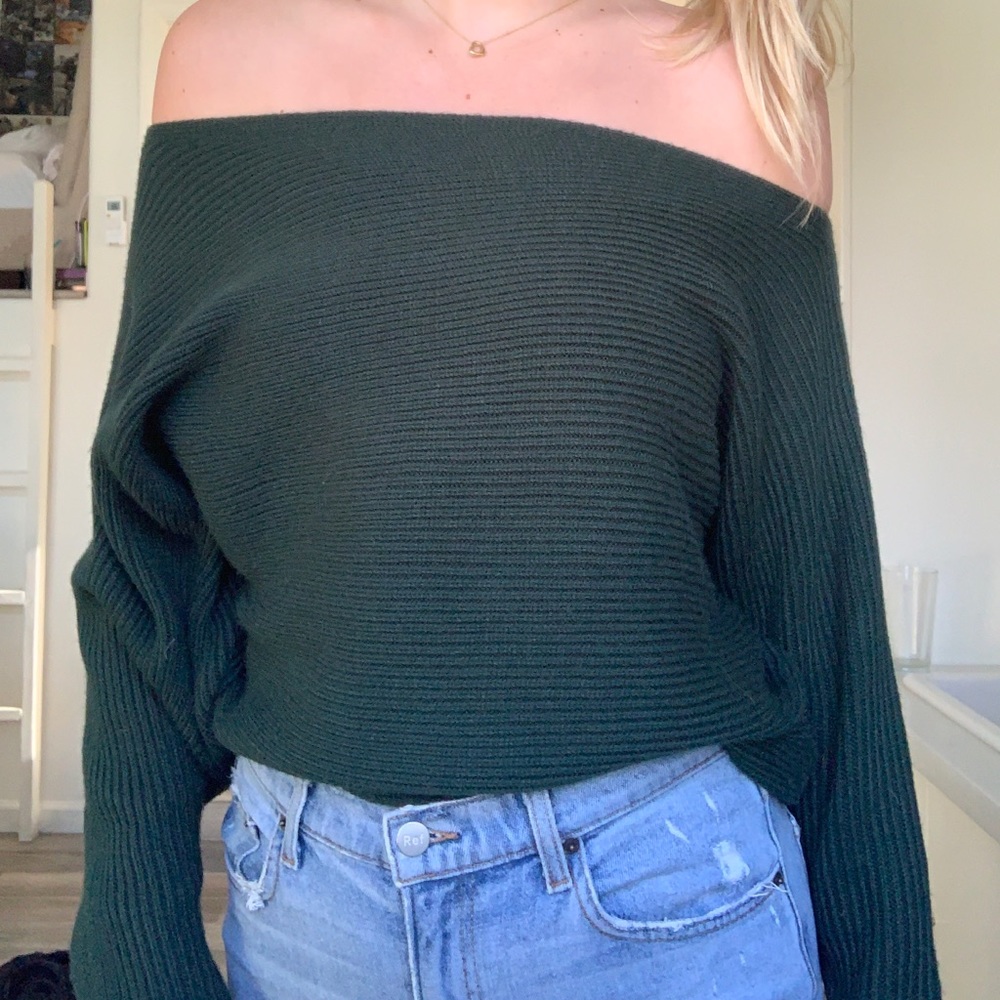 Princess Polly Arizona Off-The-Shoulder Sweater